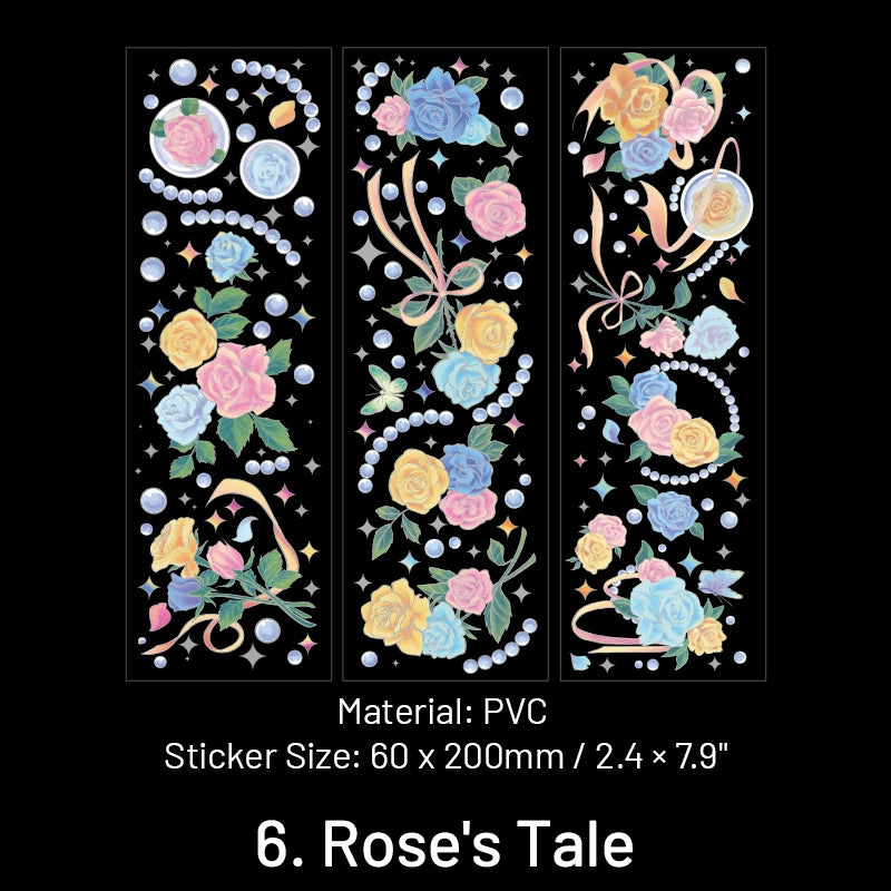 Dream Fragment Hot Stamping Sticker sku-6