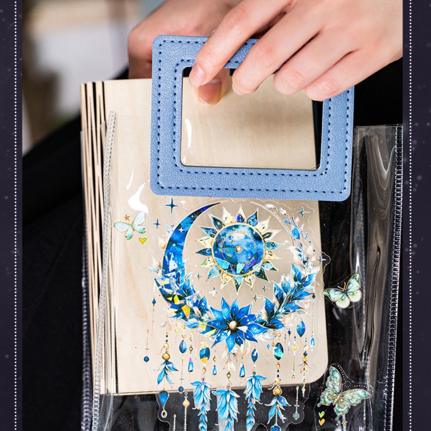 Dreamcatcher Galaxy Series Dreamy Gorgeous Shell Glossy Sticker 12