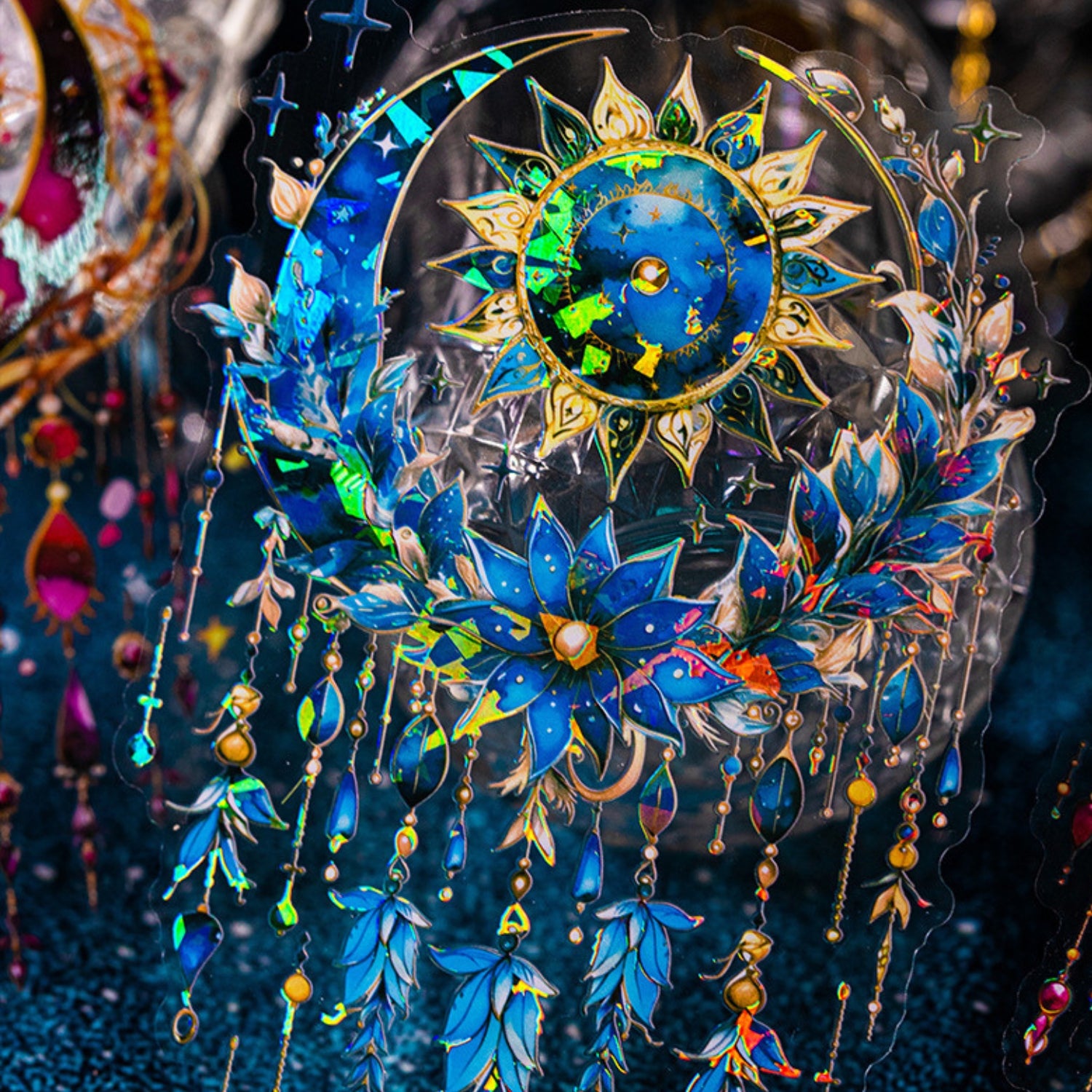 Dreamcatcher Galaxy Series Dreamy Gorgeous Shell Glossy Sticker 18