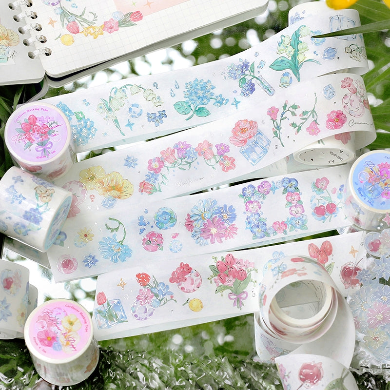 Spring Garden Series Floral Washi Tape