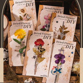 Dried Flower Handmade Series Simulated Dried Flower Material Stickers 20