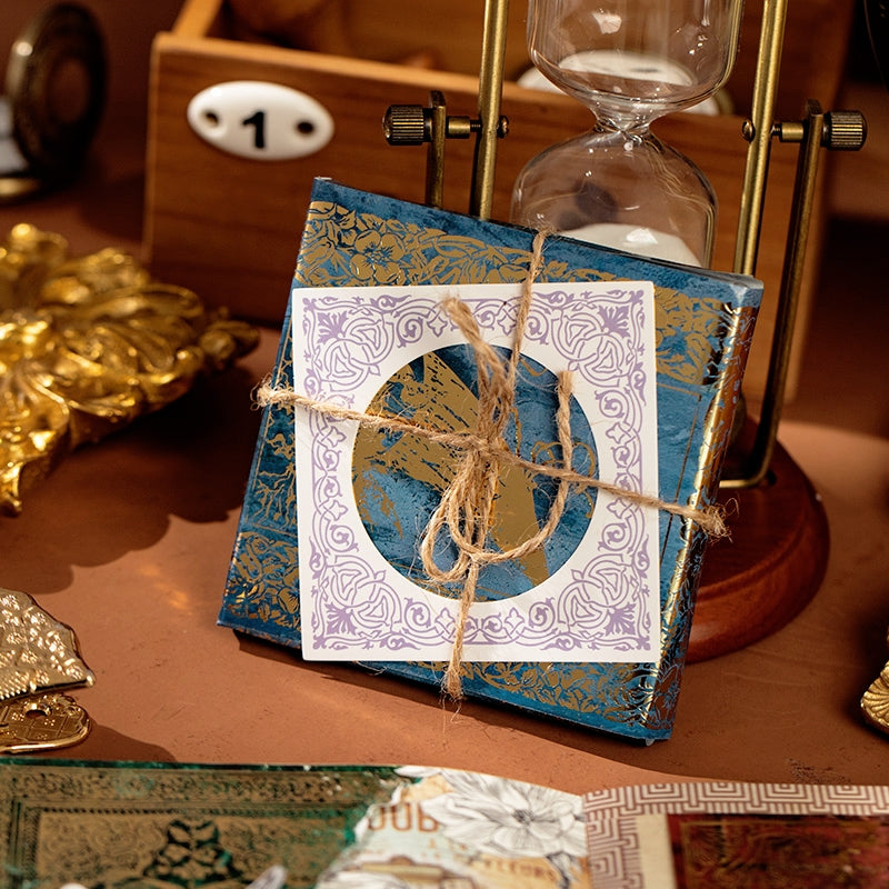 Dual-material Hot Stamping Gold Scrapbook Paper b2