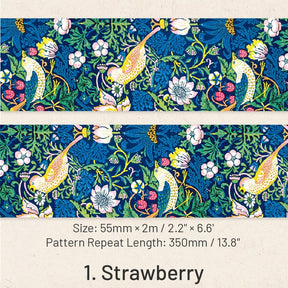 Earth Paradise Series Vintage Floral Washi Tape sku-1