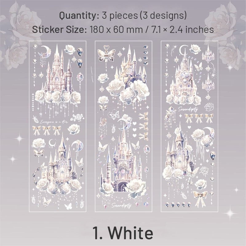 Enchanted Castle Series Vinyl Stickers sku-1
