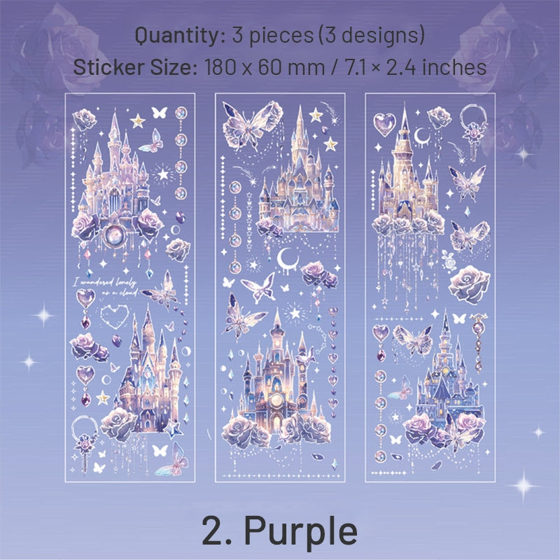 Enchanted Castle Series Vinyl Stickers sku-2