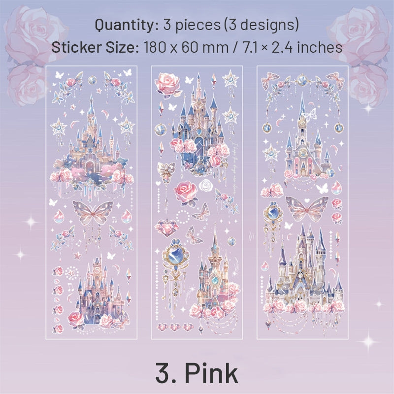 Enchanted Castle Series Vinyl Stickers sku-3