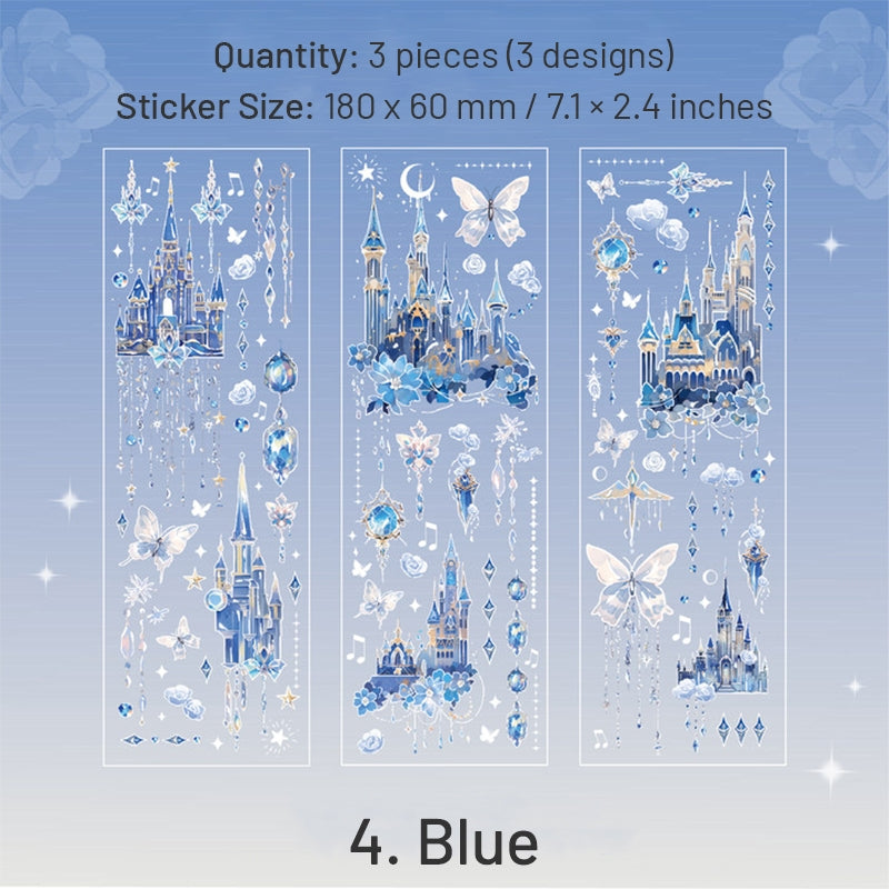 Enchanted Castle Series Vinyl Stickers sku-4