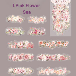 Encounter A Sea Of ​​Flowers Series Gorgeous Flowers And Plants Sticker Pack 17