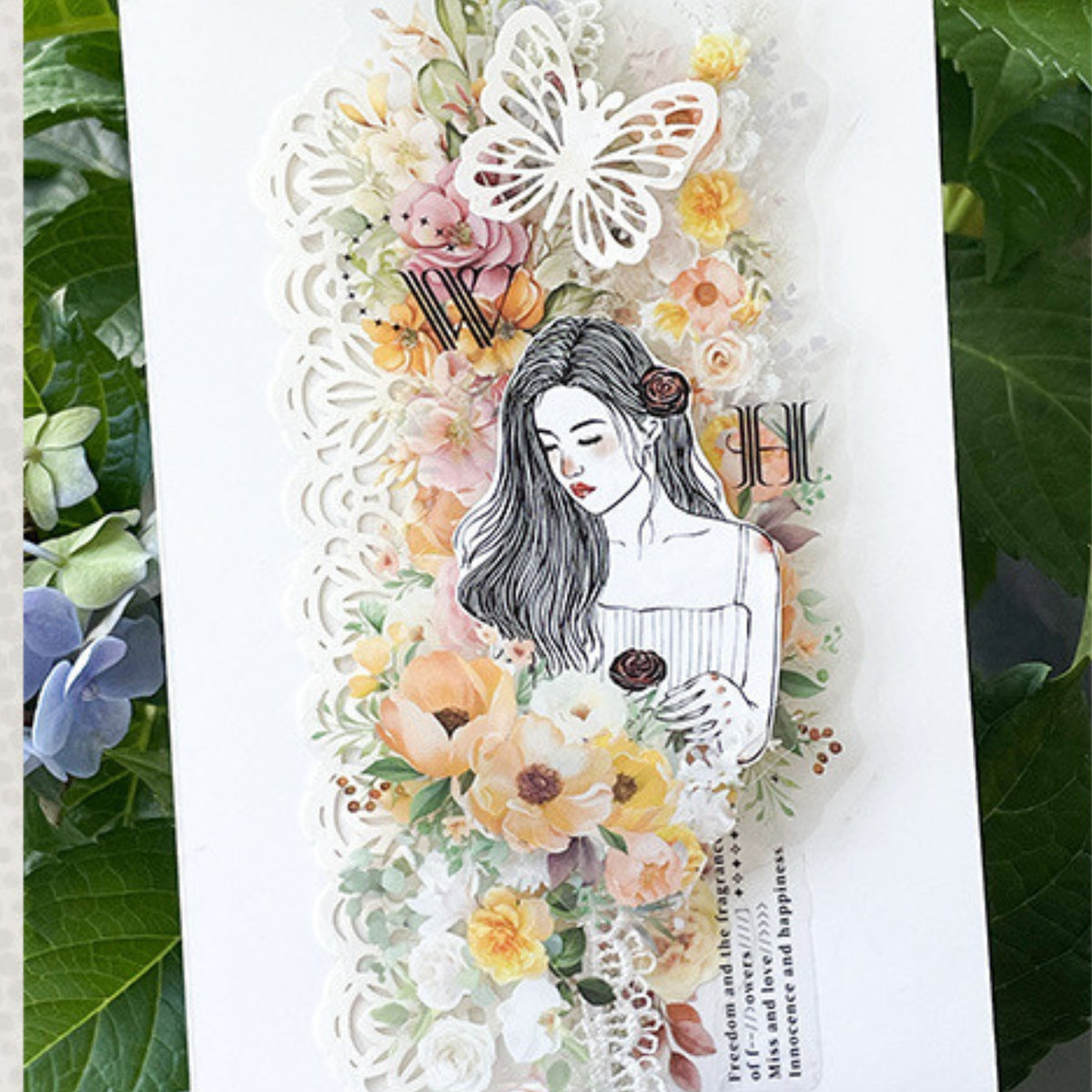 Encounter A Sea Of ​​Flowers Series Gorgeous Flowers And Plants Sticker Pack 7