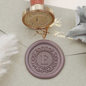 Enigmatic Whispers Custom Initial Wax Seal Stamp - Style 23 2