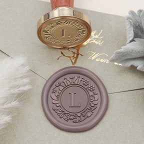 Enigmatic Whispers Custom Initial Wax Seal Stamp - Style 27 2