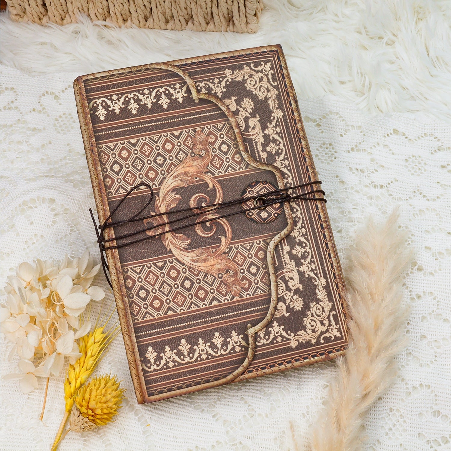 Vintage European Pattern Journal Folio Kit | Stamprints