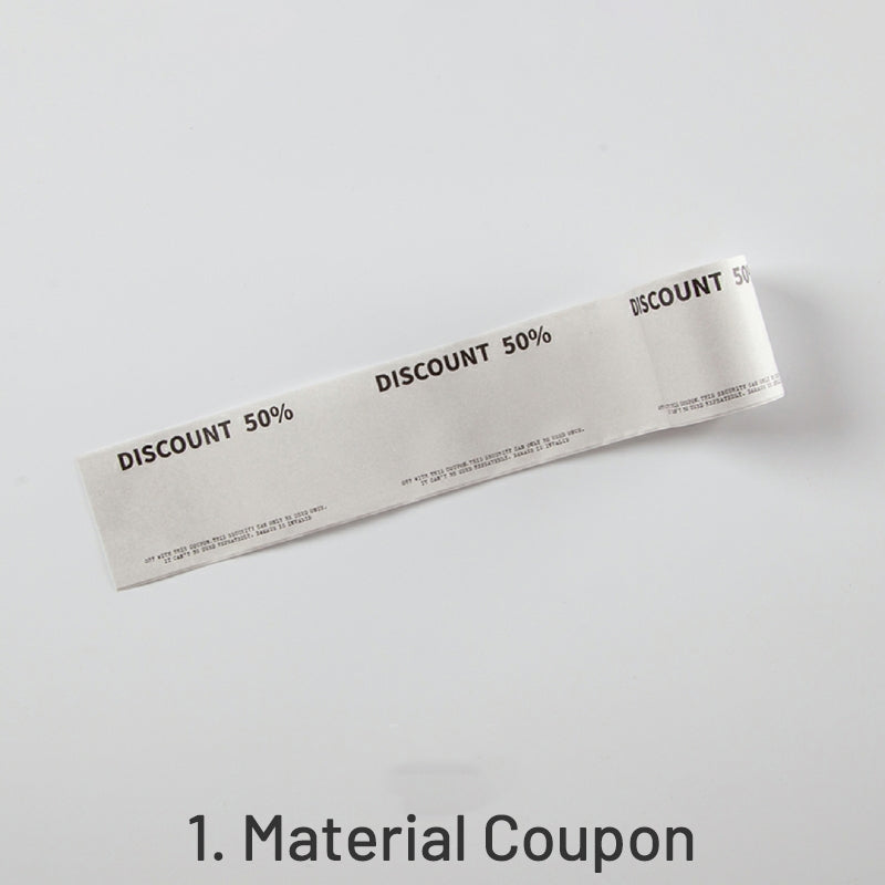 European Simple Retro Writable Decorative Paper Tape sku-1