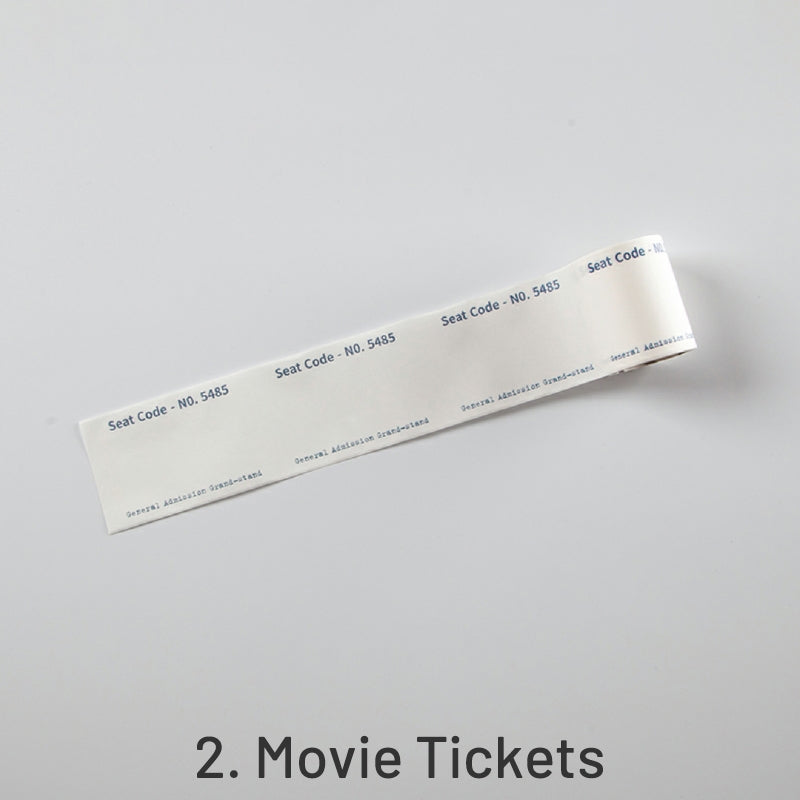 European Simple Retro Writable Decorative Paper Tape sku-2