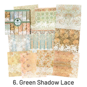 European-Style Vintage Lace Floral Decorative Paper sku-6