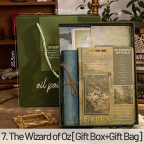 European Vintage Art Journal Gift Box Set sku-7