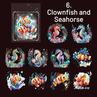 6.Clownfish and Seahorse