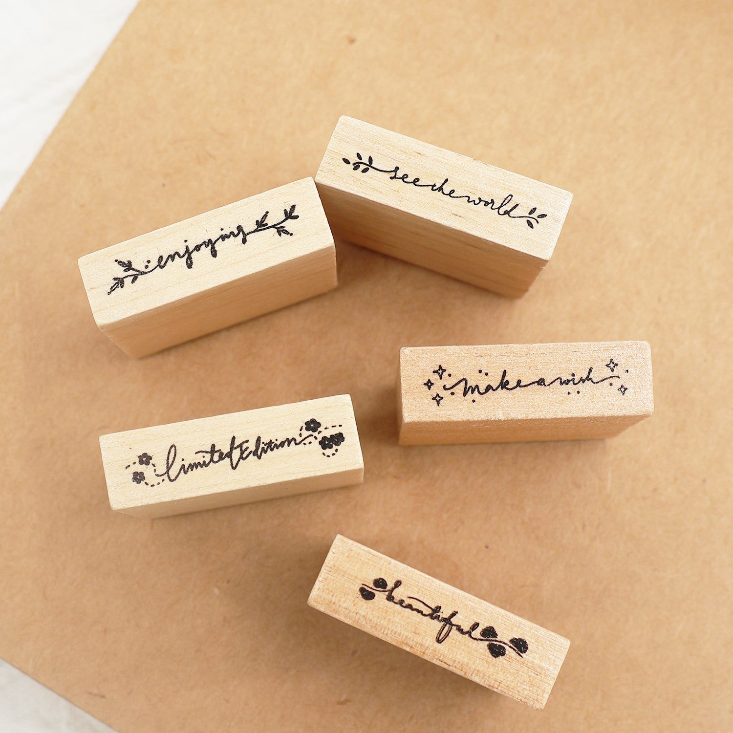 Custom Library Rubber Stamp (20 Designs)