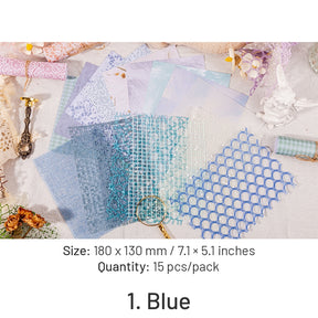Fancy Net Mixed Material Decorative Paper Package sku-1