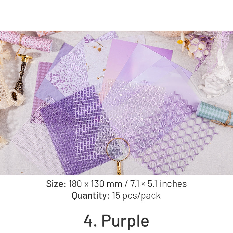 Fancy Net Mixed Material Decorative Paper Package sku-4