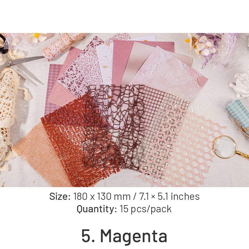 Fancy Net Mixed Material Decorative Paper Package sku-5