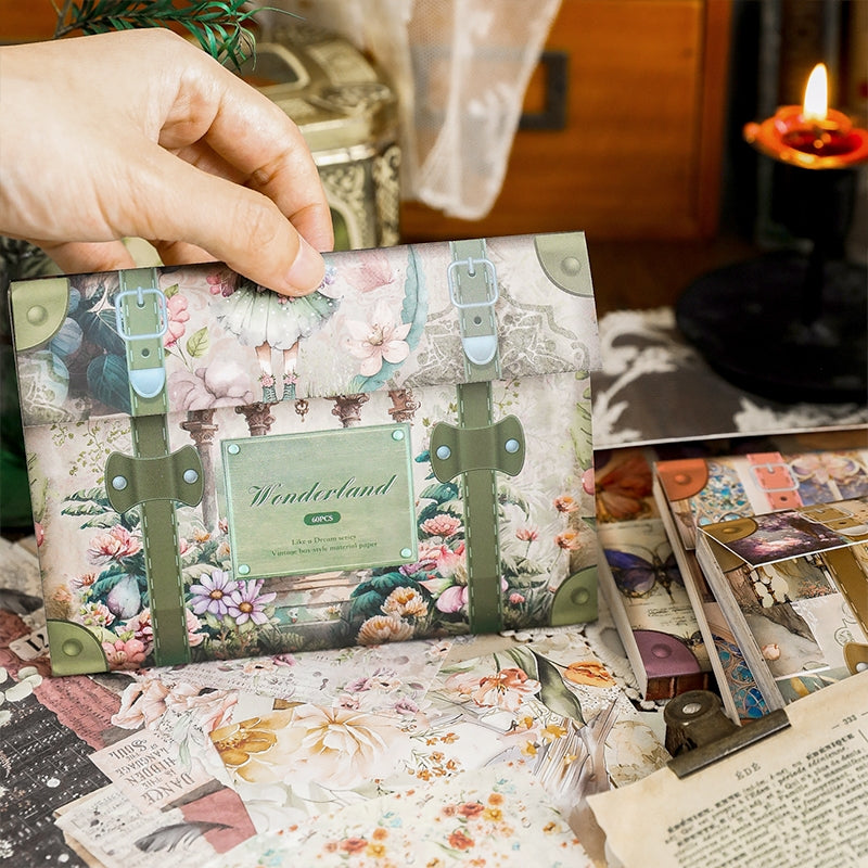 Fantasy Boxed Scrapbook Paper - Butterfly, Windows b7