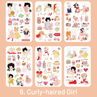 6. Curly-haired Girl
