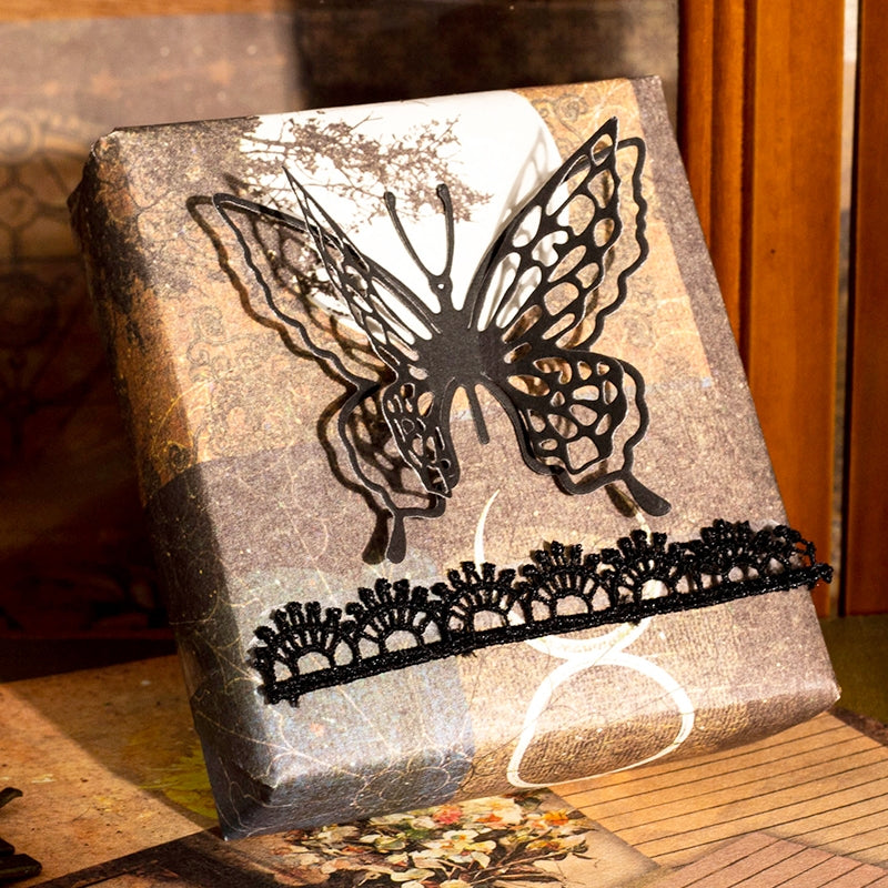 Fantasy Dark Journaling Background Paper b3