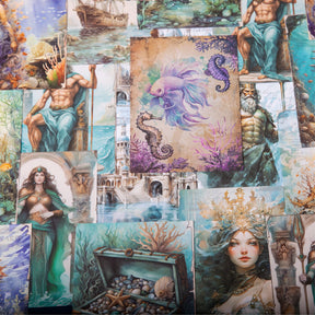 Fantasy Sea Series Decorative Material Paper1