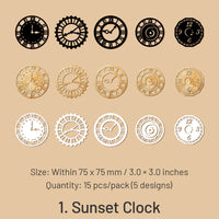 1. Sunset Clock