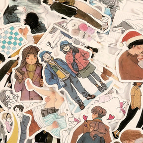 People Couple Vinyl Sticker - Girl, Boy5