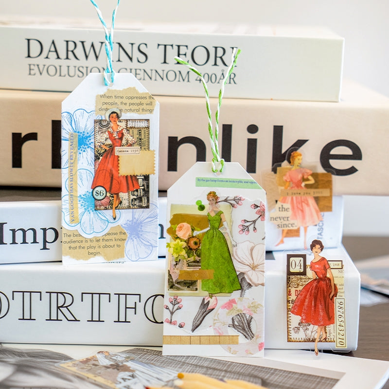 Fashion Note Series European Style Decorative Stickers b2