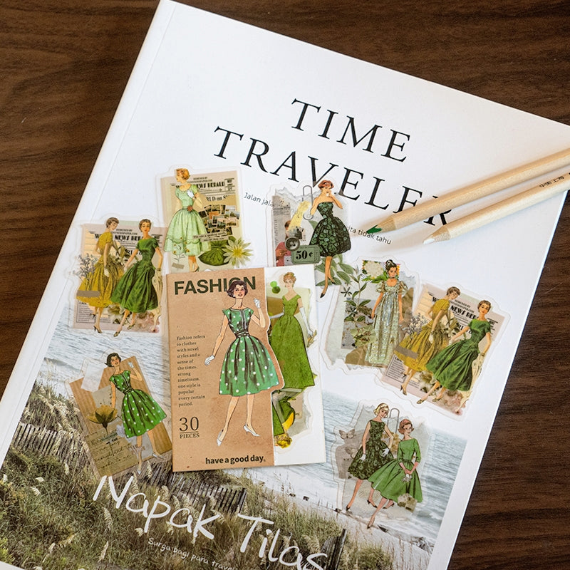 Fashion Note Series European Style Decorative Stickers b4