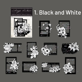 Film and Flower PET Stickers sku-1