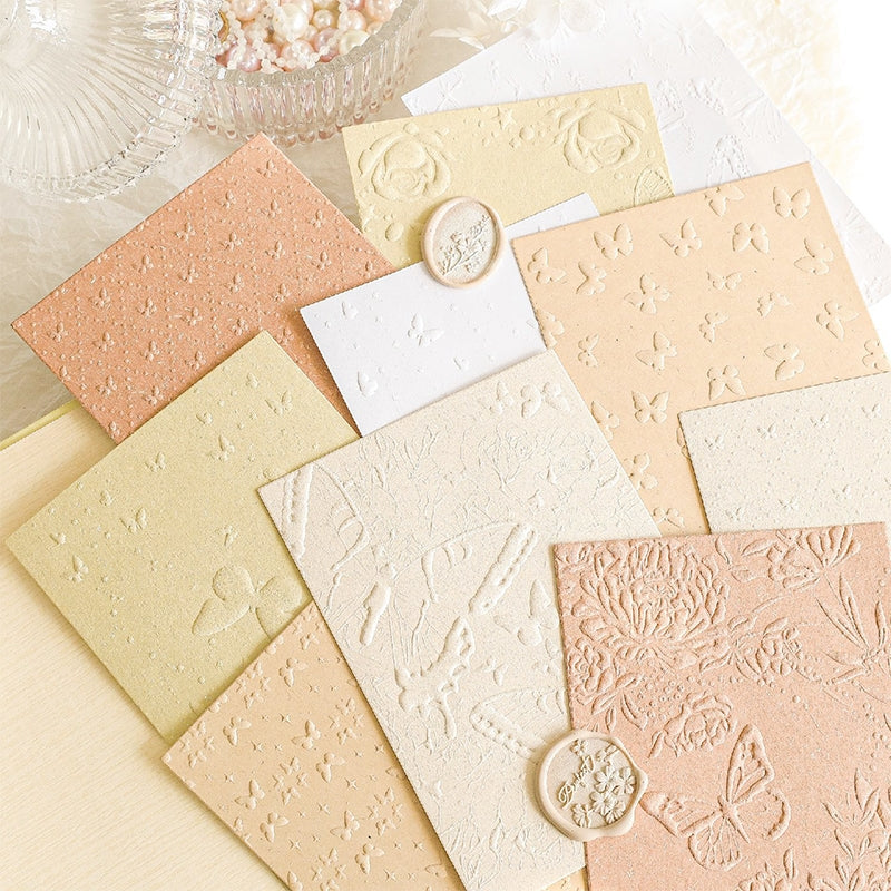 Floating Clouds Like Dreams Series Multifunctional Embossed Decorative Paper b1