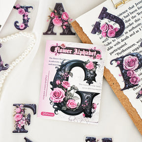 Floral Alphabet Decorative Tape2