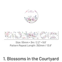 1. Blossoms in the Courtyard