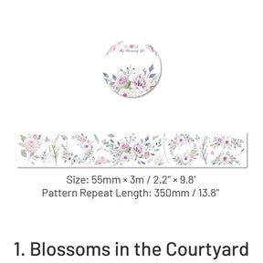Flower Quotes Collection Plants Tape sku-1