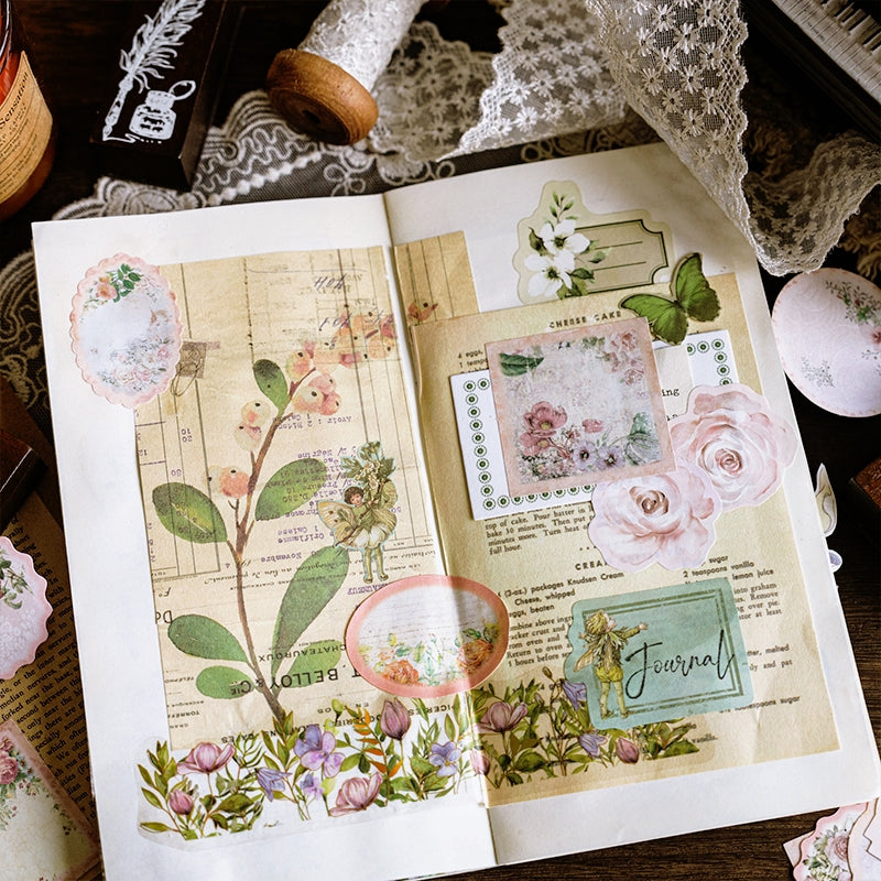 Flower Themed Label Stickers b4