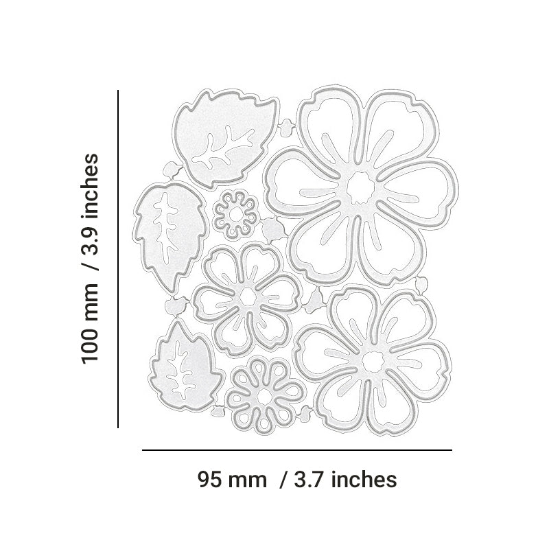 Flowers and Leafy Plants Carbon Steel Crafting Dies c
