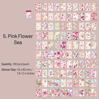 5. Pink Flower Sea