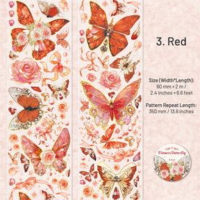 Flying Butterfly Series Holographic PET Tape sku-3