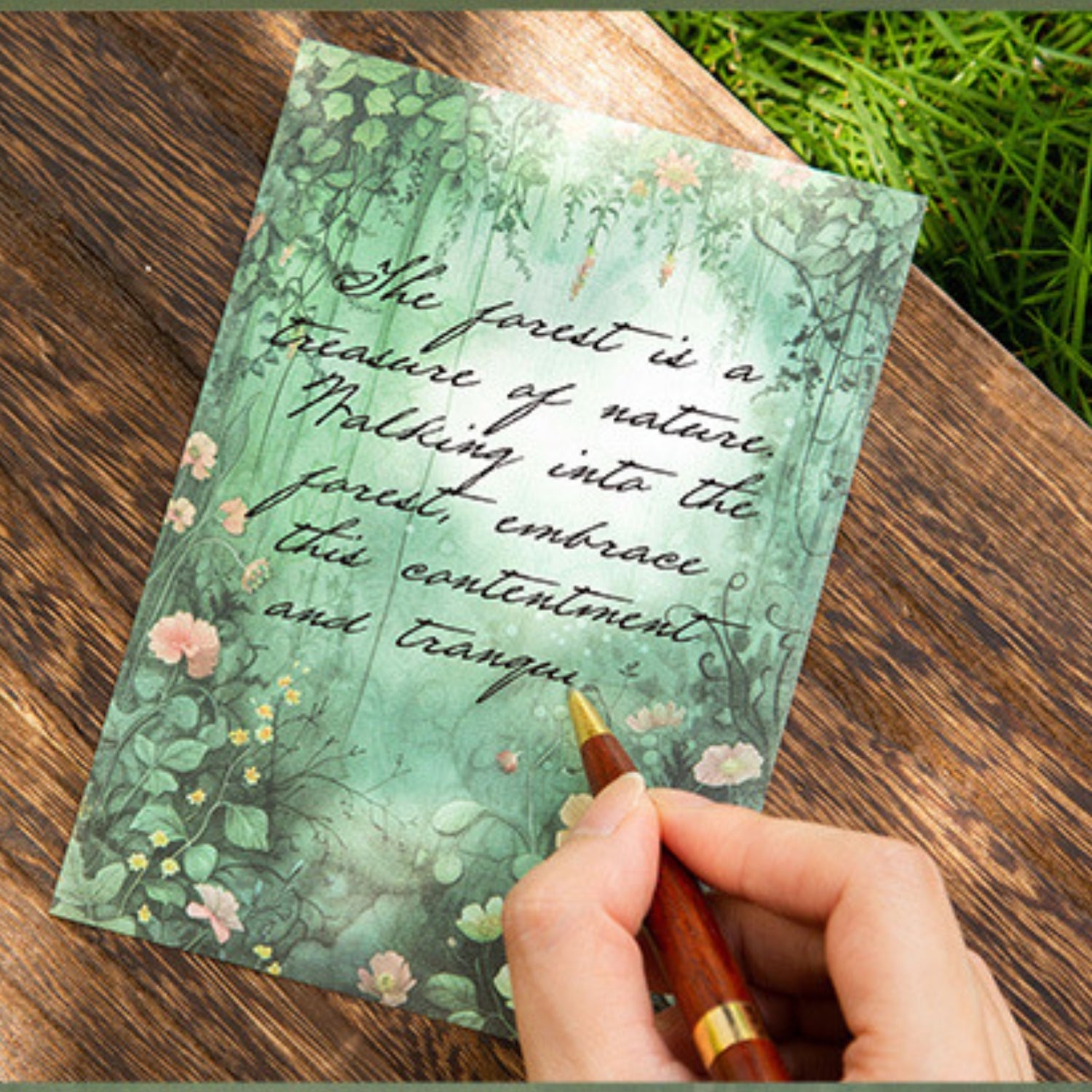 Forest Fantasy Series Fantasy Forest Theme Decorative Material Paper 13