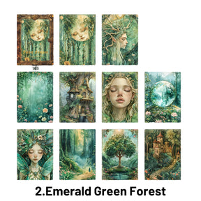 Forest Fantasy Series Fantasy Forest Theme Decorative Material Paper 2