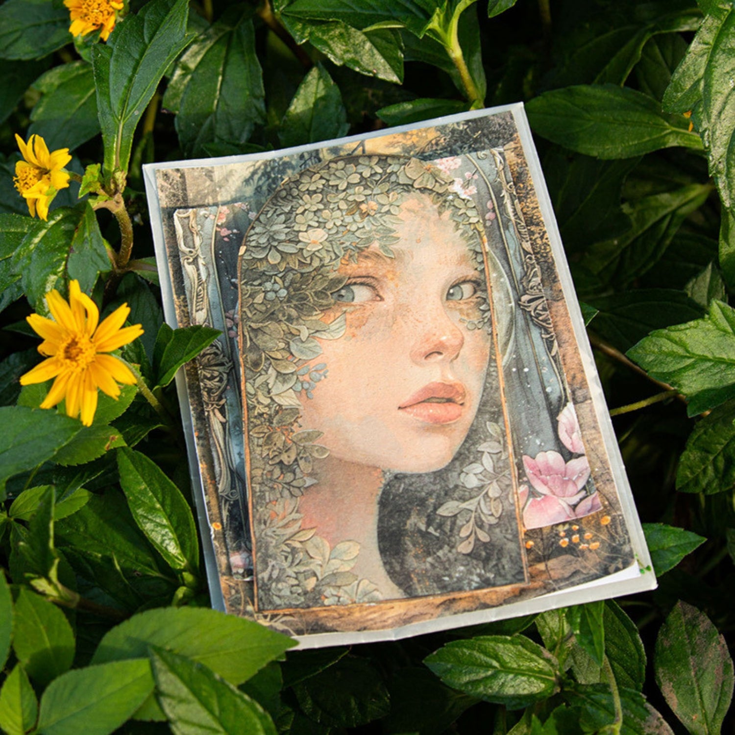 Forest Fantasy Series Fantasy Forest Theme Decorative Material Paper 8