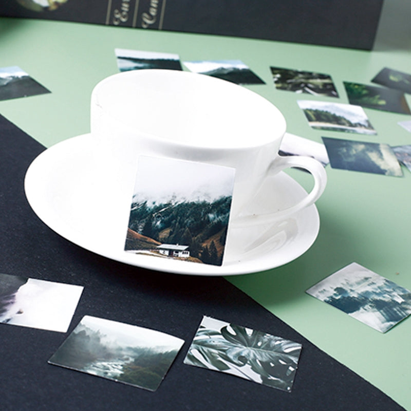 Forest Landscape Stickers - Stamprints6