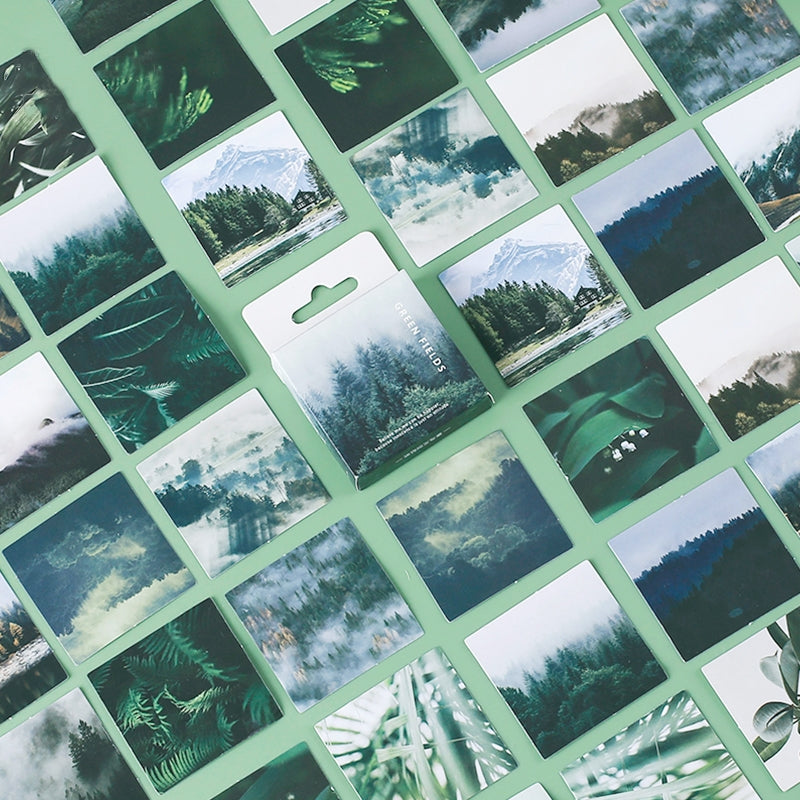 Forest Landscape Stickers - Stamprints