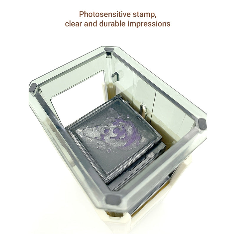 Four in One Custom Photosensitive Stamps With Your Artwork Self Ink c4