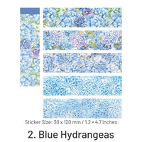 2. Blue Hydrangeas