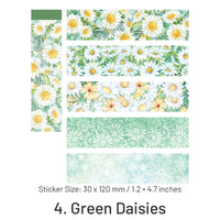 4. Green Daisies